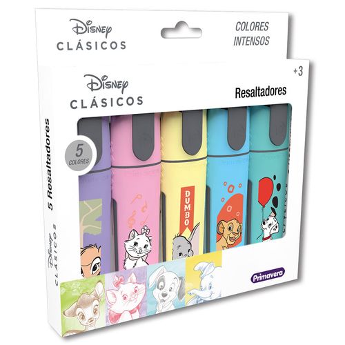 Resaltador  Disney Clásicos X5