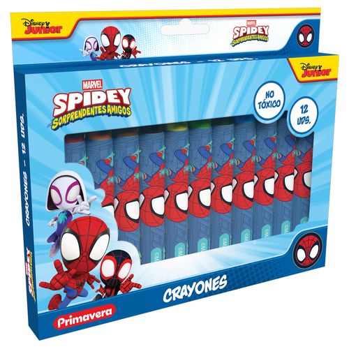 Crayones Spidey Pre-School X 12