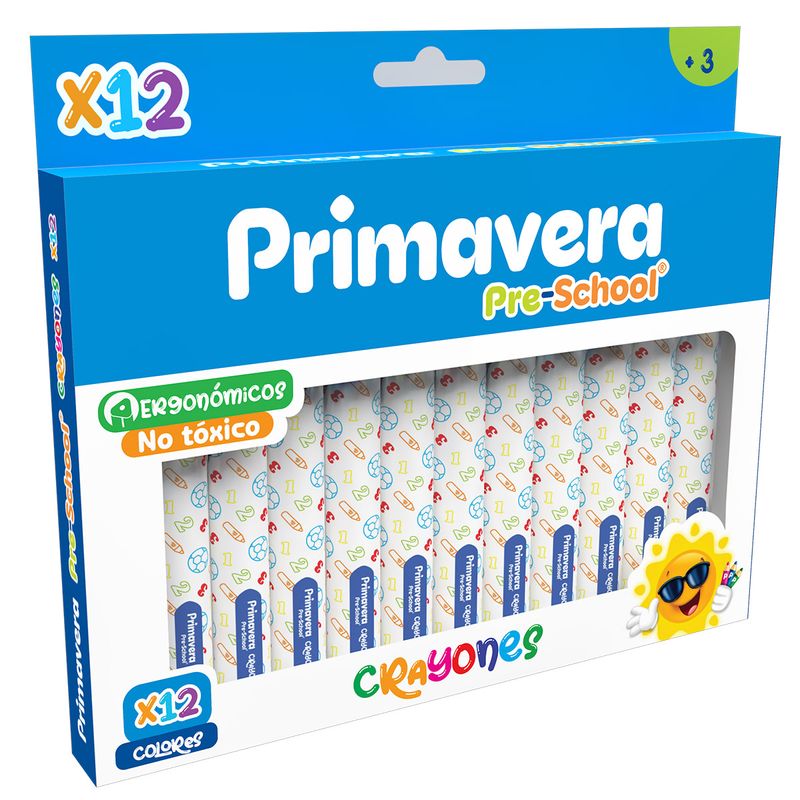 Crayones Pre-School X 12-1767967019731