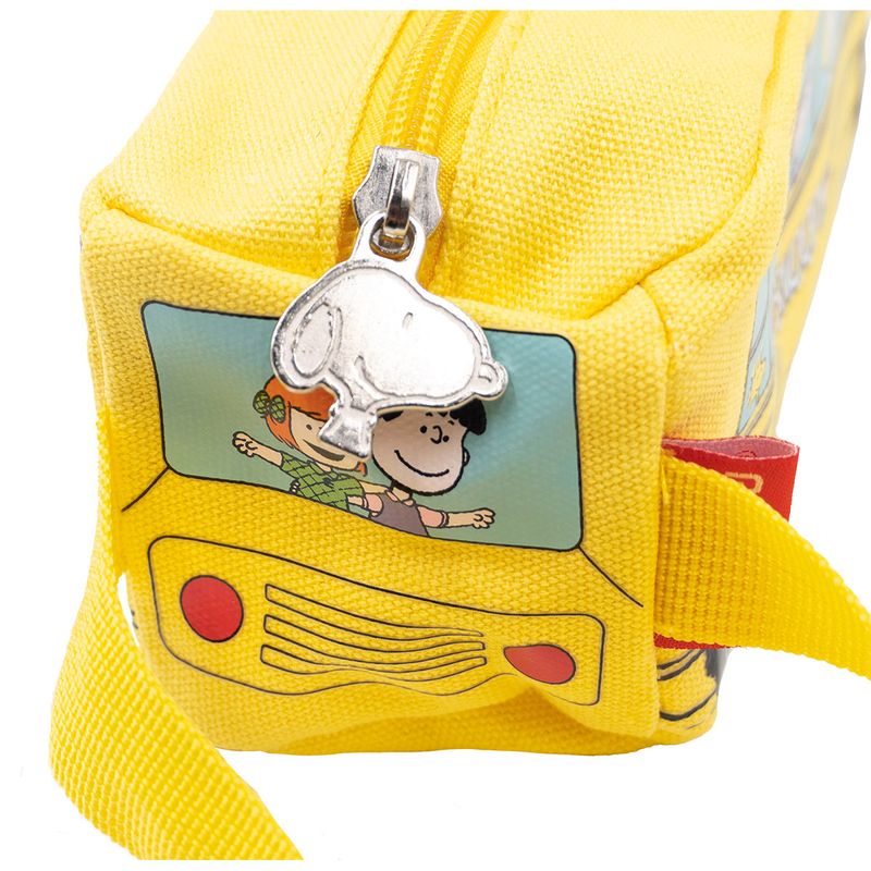 Cartuchera Juvenil Snoopy Bus Escolar -1768327364637