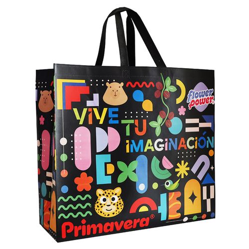 Bolsa para Compras  Flower Power Grande