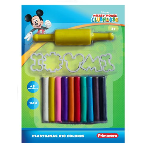 Plastilina Mickey Mouse Pre-School X 10