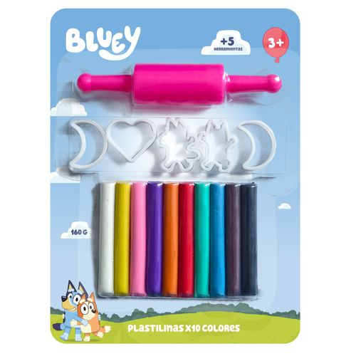 Plastilina Bluey Pre-School X10