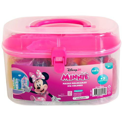 Masas Moldeables  Minnie Mouse Kit X 16