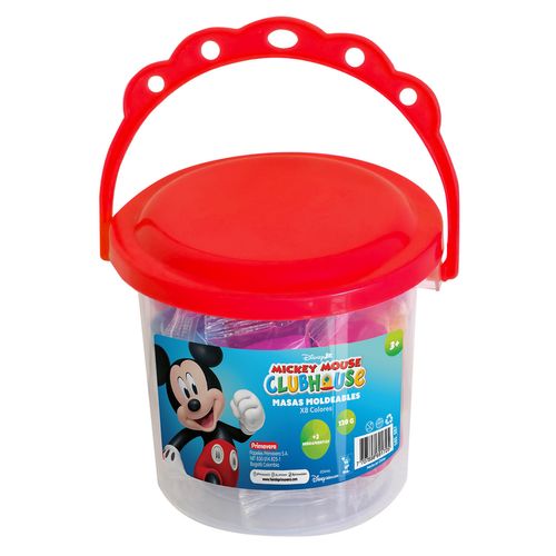 Masas Moldeables  Mickey Mouse Balde X 8