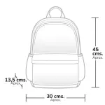 Combo Hokage Naruto Morral y Cartuchera Primavera