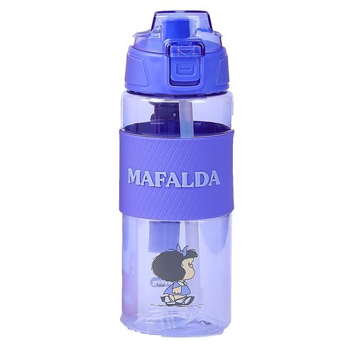 Termo Mafalda Plástico 800 Ml. Purpura