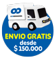 Envio Gratis desde $150.000